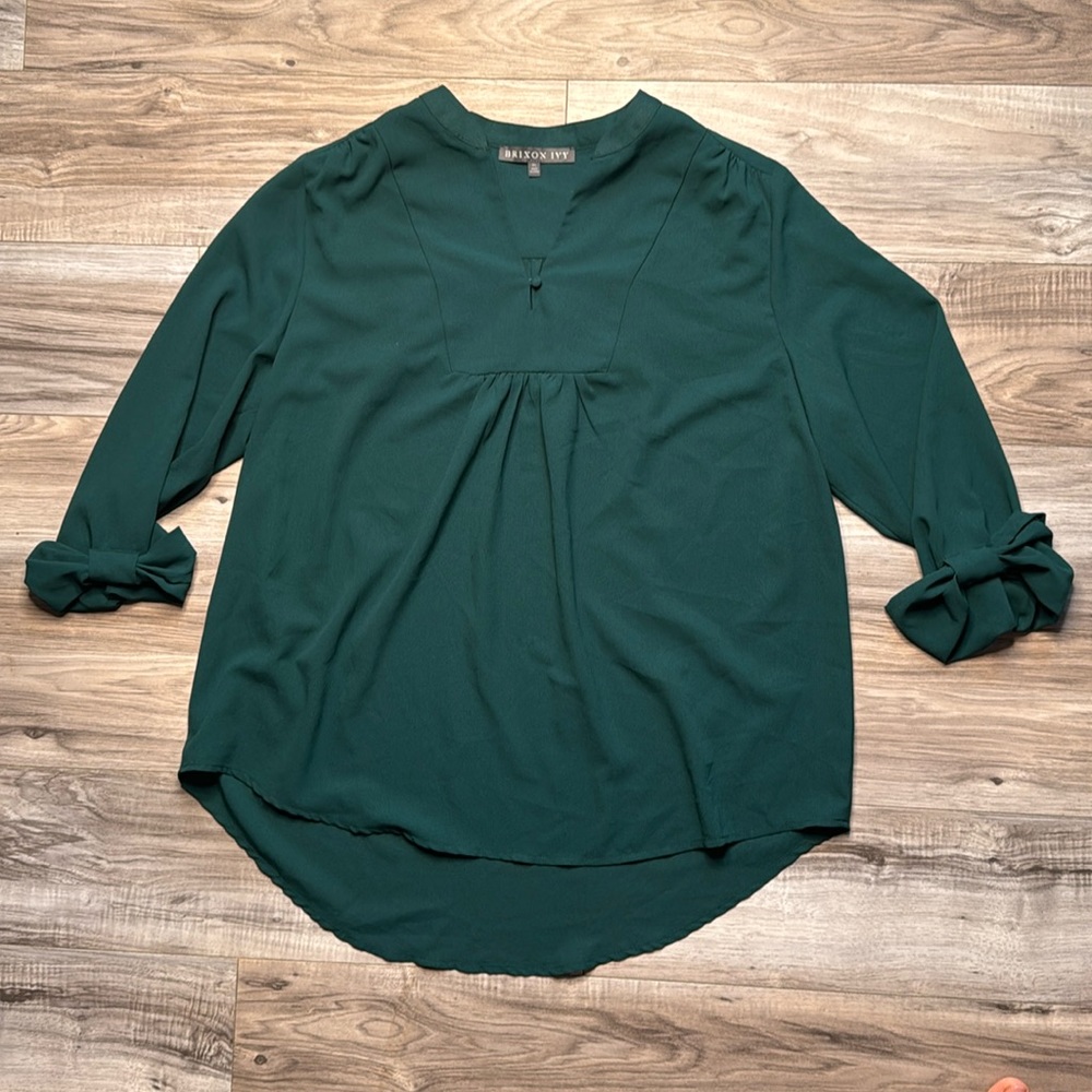 Brixon ivy xl blouse green